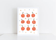 Load image into Gallery viewer, Farm apples number poster
