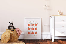 Load image into Gallery viewer, Farm apples number poster
